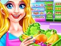 Гульня Supermarket Girl Cleanup