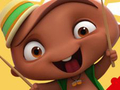 Гульня Mini Beat Power Rockers: Jigsaws with Carlos