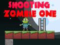 Гульня Shooting Zombie One