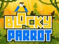 Гульня Blocky Parrot