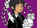 Гульня Wednesday: Addams Family Coloring Pages