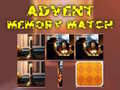 Гульня Advent memory Match