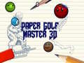 Гульня Paper Golf Master 3D