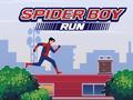Гульня Spider Boy Run