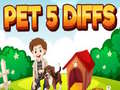 Гульня Pet 5 Diffs