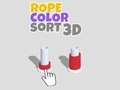 Гульня Rope Color Sort 3D