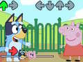 Гульня FNF: Bluey VS Peppa Pig