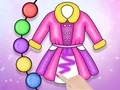 Гульня Coloring Book: Clothes