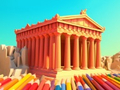 Гульня Coloring Book: Parthenon Temple