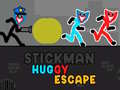 Гульня Stickman Huggy Escape