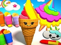 Гульня Coloring Book: Ice Cream