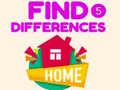 Гульня Find 5 Differences Home