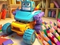 Гульня Coloring Book: Transforming Car Robot