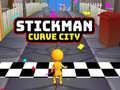 Гульня Stickman Curve City