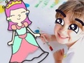 Гульня Coloring Book: Prince And Princess