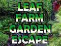 Гульня Leaf Farm Garden Escape