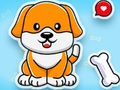 Гульня Coloring Book: Cute Dog