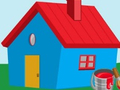 Гульня Coloring Book: House