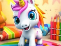 Гульня Coloring Book: Unicorn