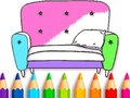Гульня Coloring Book: House Decoration