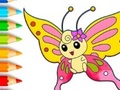 Гульня Coloring Book: Butterfly