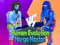 Гульня Human Evolution Merge Master