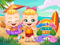 Гульня Mike & Mia Beach Day