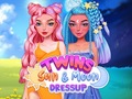 Гульня Twins Sun & Moon Dressup