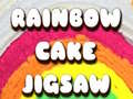 Гульня Rainbow Cake Jigsaw