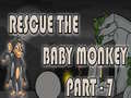 Гульня Rescue The Baby Monkey Part-7