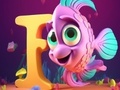 Гульня Coloring Book: Letter F