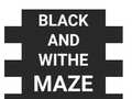 Гульня Maze Black And Withe