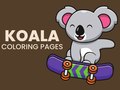 Гульня Koala Coloring Pages