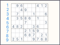 Гульня Classic Sudoku Puzzle