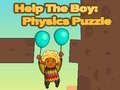 Гульня Help The Boy: Physics Puzzle