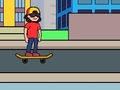 Гульня Skateboard Wheelie