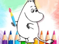 Гульня Coloring Book: Moomim