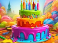 Гульня Coloring Book: Happy Birthday