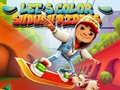 Гульня Let's Color Subway Riders