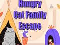 Гульня Hungry Cat Family Escape