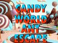Гульня Candy World Ant Escape