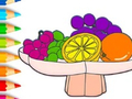 Гульня Coloring Book: Fruit