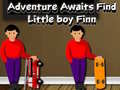 Гульня Adventure Awaits Find Little Boy Finn