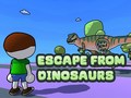Гульня Escape From Dinosaurs