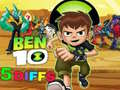 Гульня Ben 10 5 Diffs