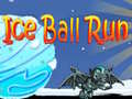 Гульня Ice Ball Run