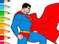 Гульня Coloring Book: Superman