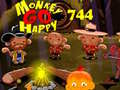 Гульня Monkey Go Happy Stage 744