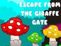 Гульня Escape from the Giraffe Gate