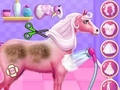 Гульня Princess Horse Caring